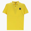 Logotipo de Stone Island Poloshirt Amarillo