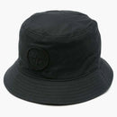 Fisherman impreso logotipo de Stone Island tiene negro