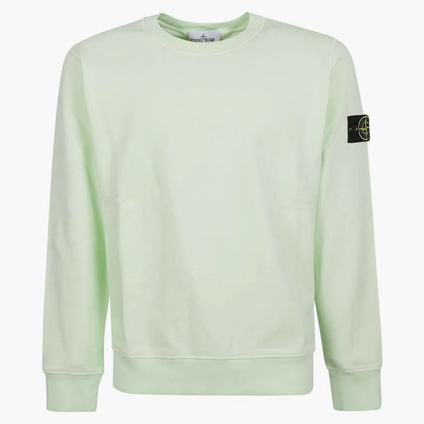 Stone Island Logo mikina máta zelená