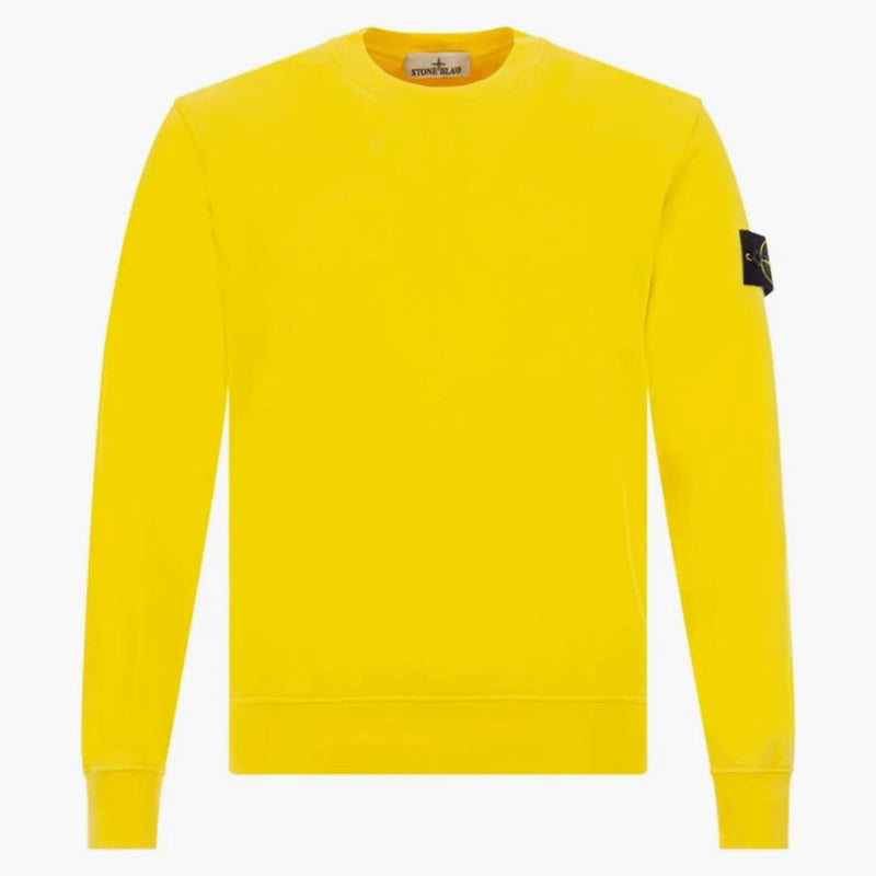 Mikina z loga Stone Island Yellow