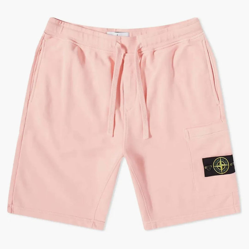 Stone Island Logo Skishshort Pink