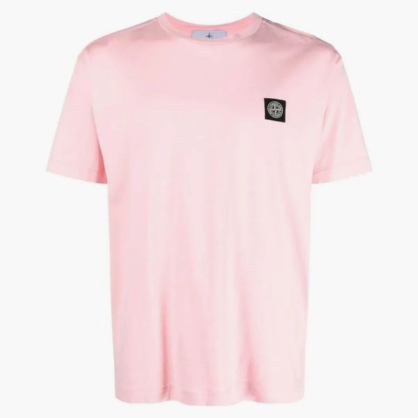 Tričko s logem Stone Island White