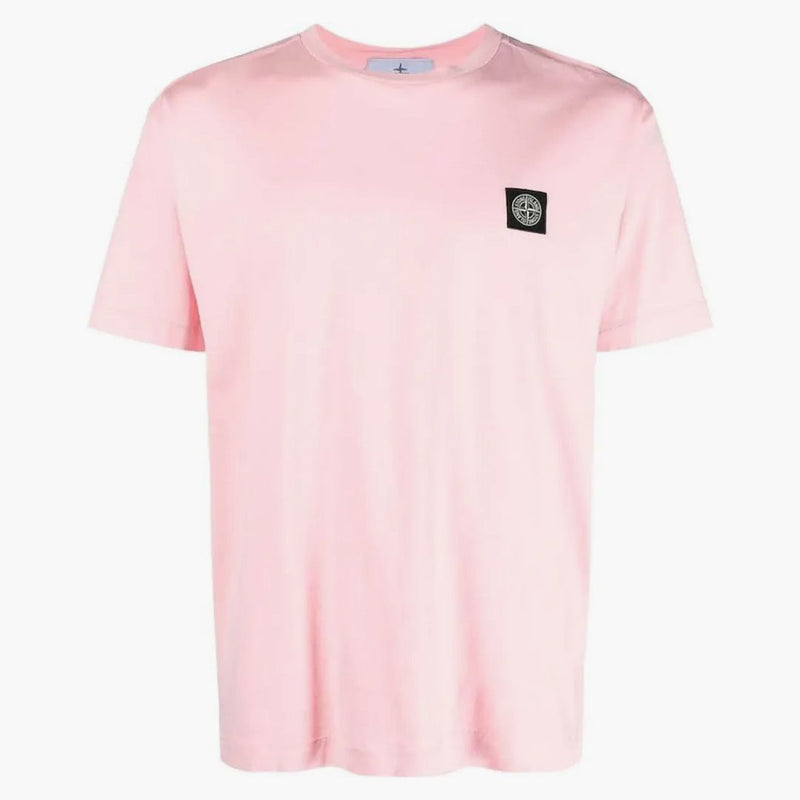 Tričko s logem Stone Island White