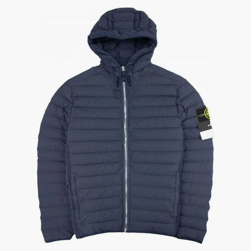 Stone Island tkalcovský tkalcovský komorní bunda modrá