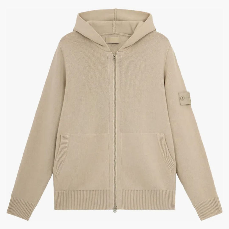 Stone Island Maglia Pletená vesta béžová