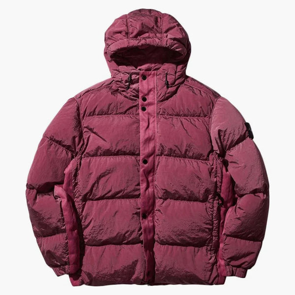 Stone Island Nylon Metal Hooded Down Bunda Rose Quartz