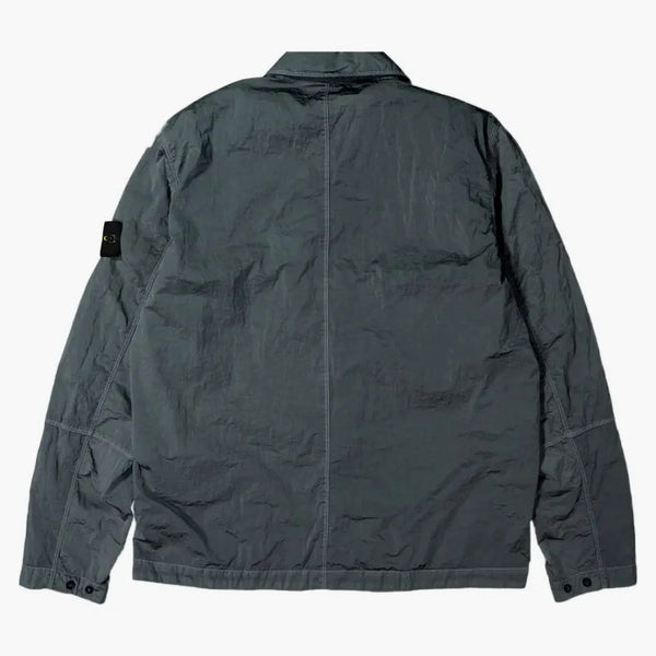Stone Island Nylon Metal Overshirt bunda zelená/šedá