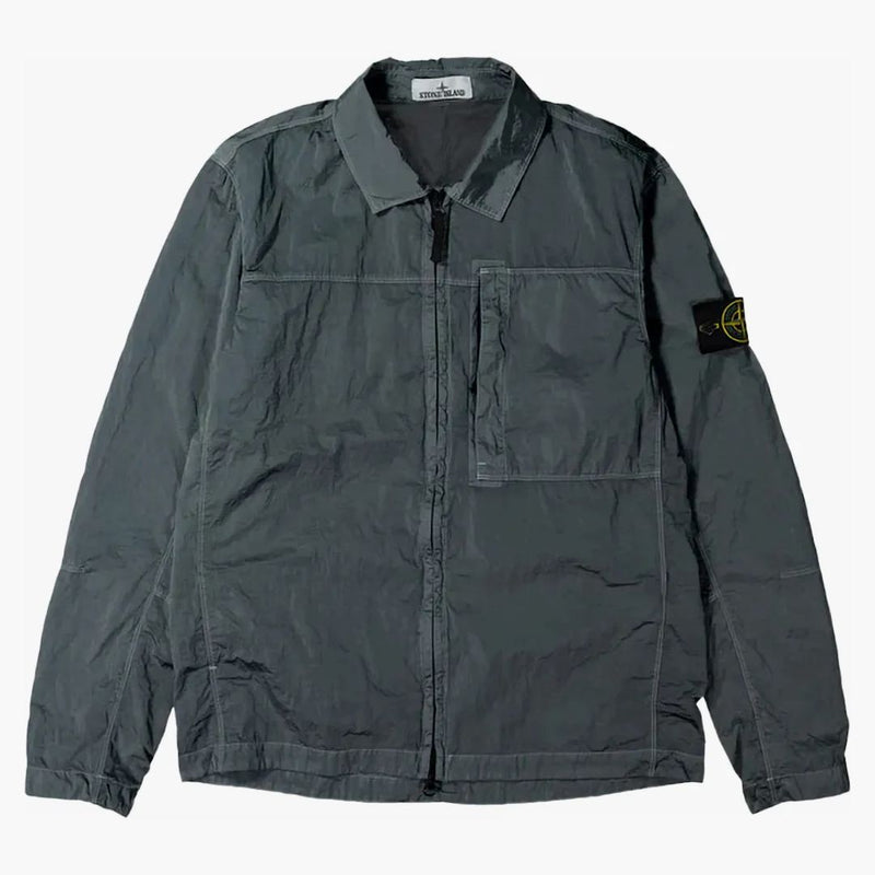 Stone Island Nylon Metal Overshirt bunda zelená/šedá