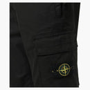 Stone Island Pantalone pravidelné zúžené kalhoty černé