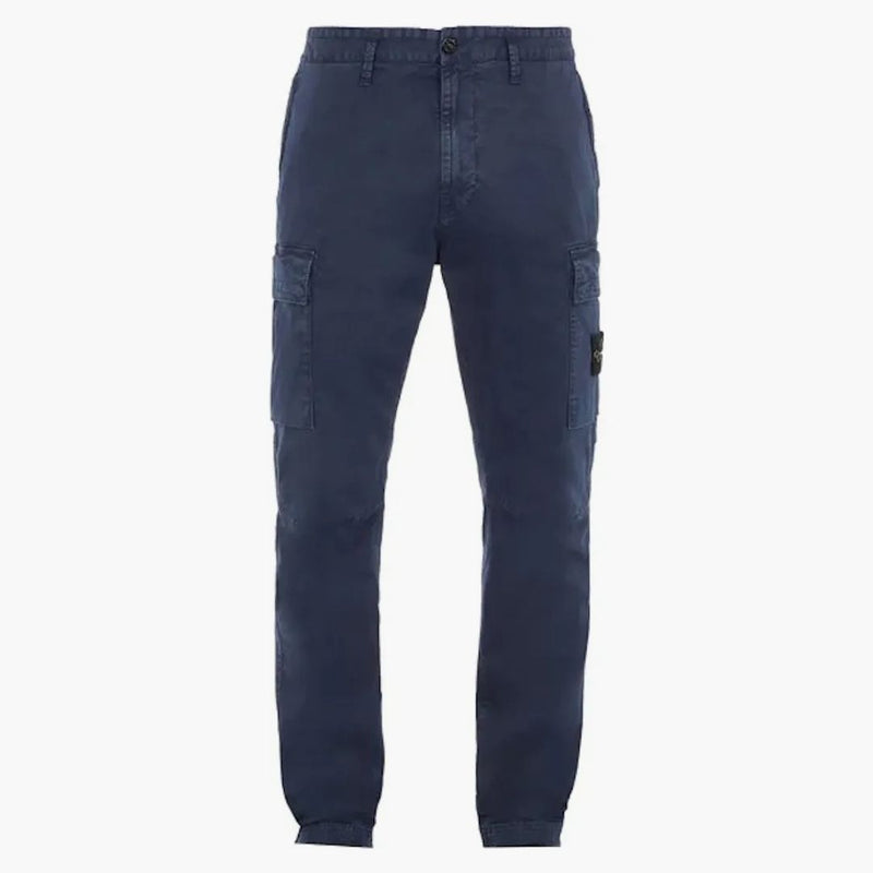 Stone Island Pantalone Pravidelné zužující se kalhoty námořnictvo modré