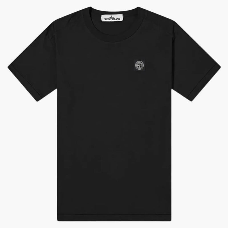 Tričko Logo Stone Island Patch (741524113-V0029) Černá
