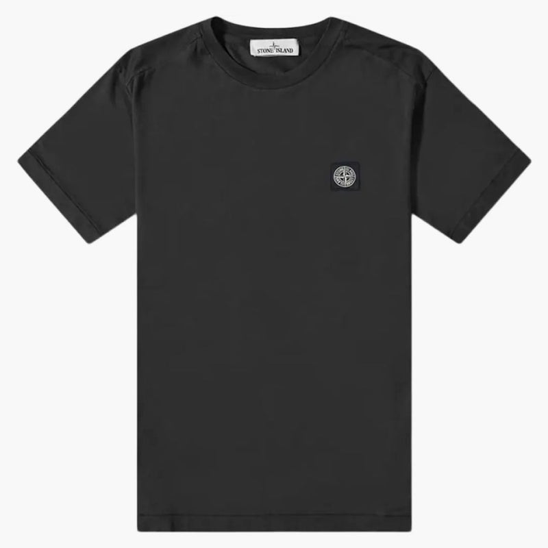 Tričko Logo Stone Island Patch (761524113-V0029) Černá