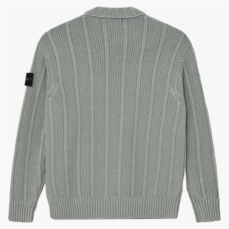 Stone Island Pure Wool Svetr Sage