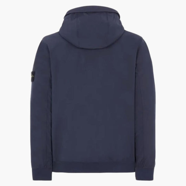 Stone Island Q0122 Soft Shell-R_e.dye Technology Jacket Blue