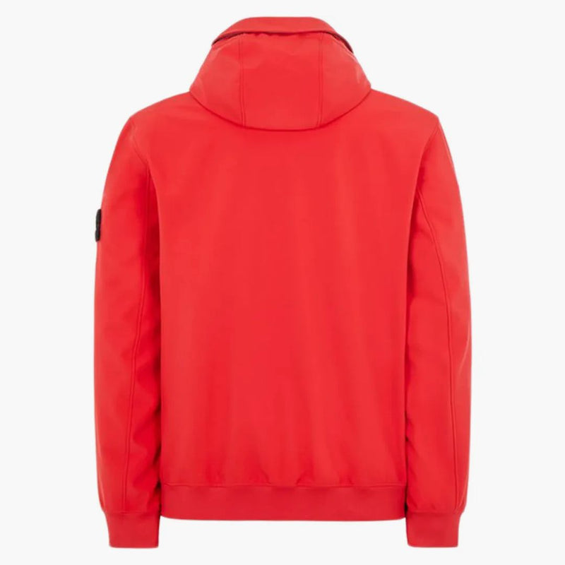 Stone Island Q0122 Soft Shell-R_e.dye Technology Jacket Red