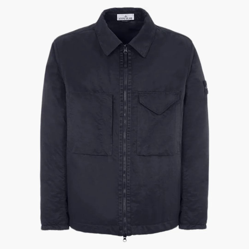 Stone Island Q0321 neprůhledný nylon až s Blue Primaloft-TC Blue