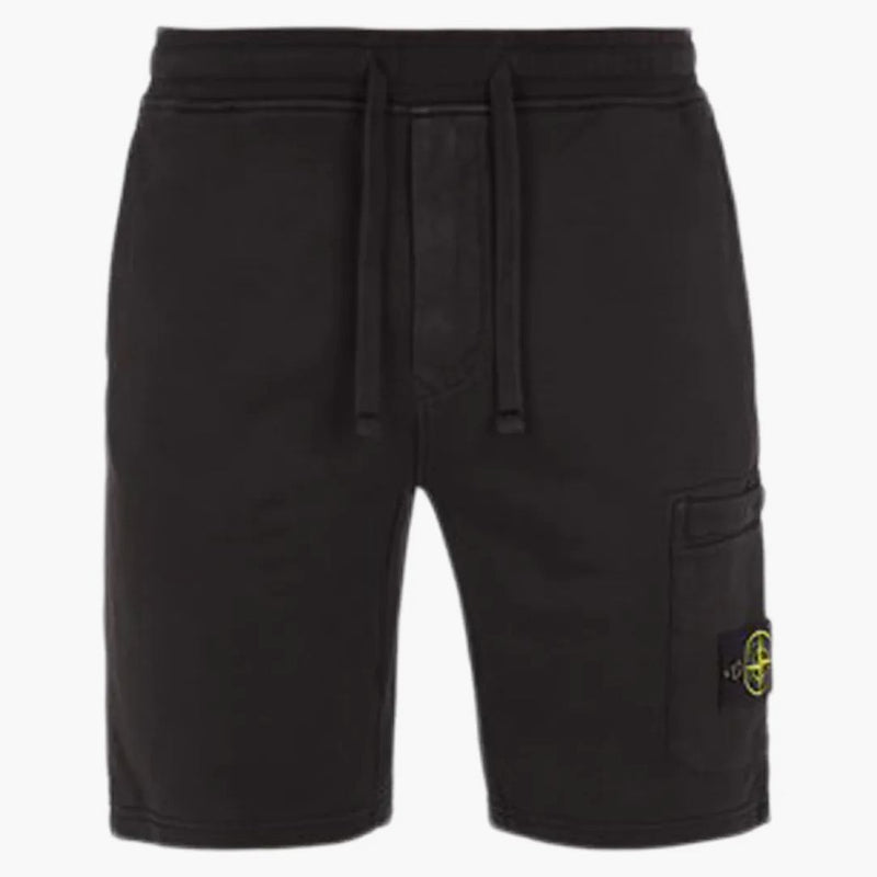 Stone Island Pravidelné fit Cargo Bermuda Shorts Black
