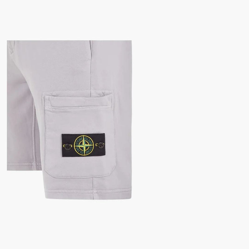 Stone Island Pravidelné fit Cargo Bermuda Shorts prach