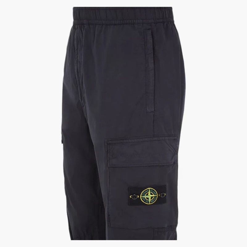 Stone Island Pravidelné fit nákladní kalhoty Navy Blue