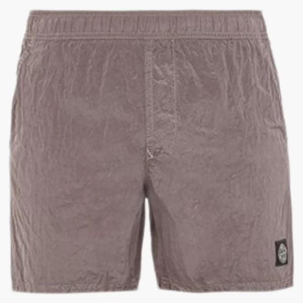 Stone Island Pravidelné fit Nylonové plavecké kufry holubice šedá