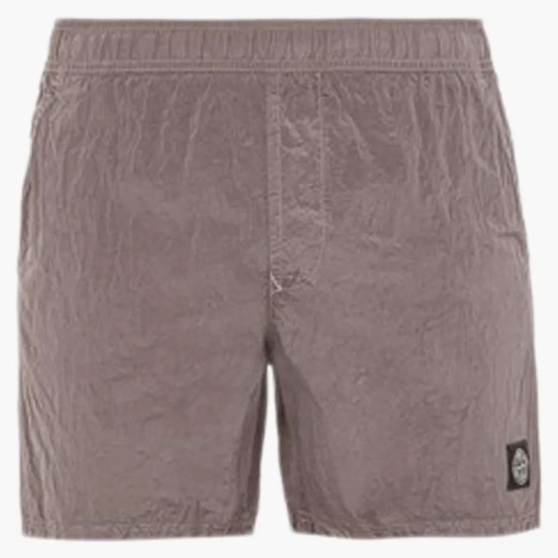 Stone Island Pravidelné fit Nylonové plavecké kufry holubice šedá