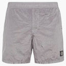Stone Island Regular Fit Nylon Swim Trunks Dust
