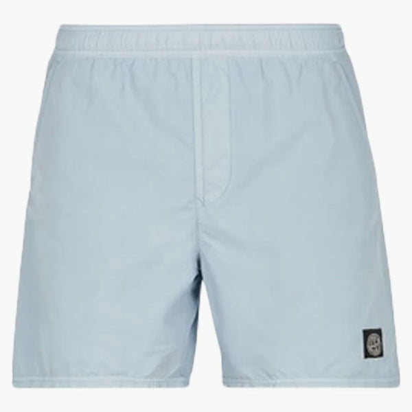 Stone Island Pravidelné fit nylonové plavecké kufry obloha modrá