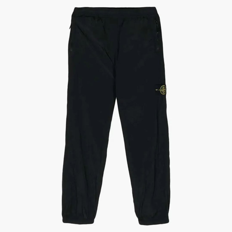Stone Island pravidelné kalhoty černé