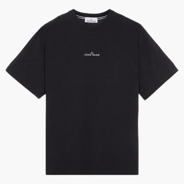 Stone Island krátký rukáv 'camo one' tričko černé