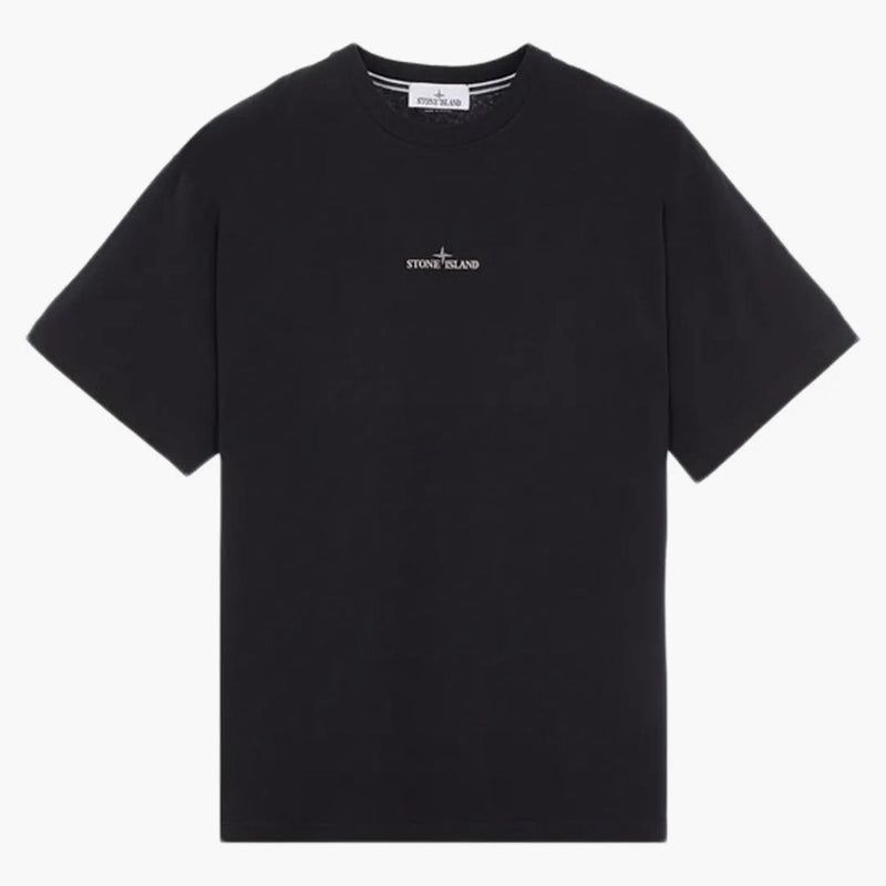 Stone Island krátký rukáv 'camo one' tričko černé