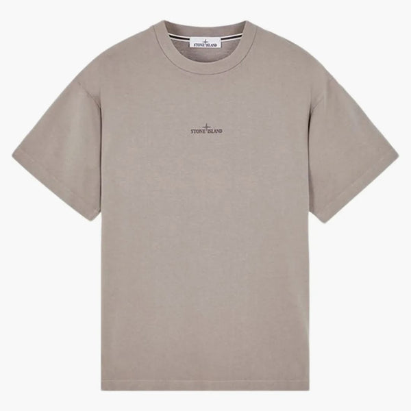 Stone Island krátký rukáv 'camo one' tričko holubice šedá