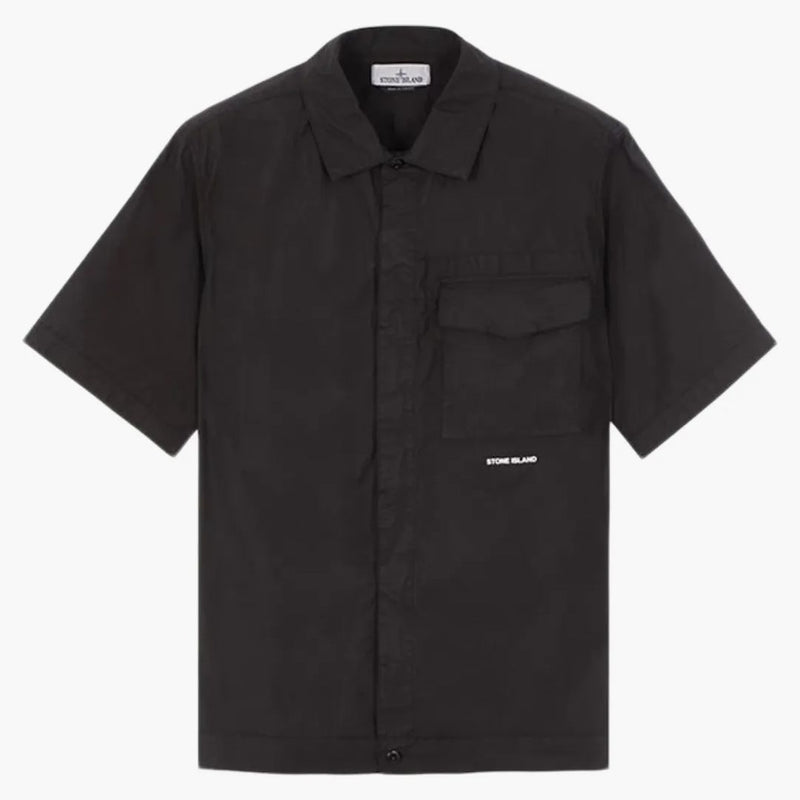 Stone Island Kort ärm över tröja svart