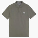 Stone Island Manga corta Polo almizclero verde