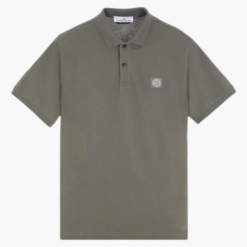 Stone Island s krátkým rukávem Polo Musk Green