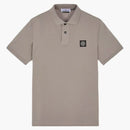 Polo de manga corta de Stone Island Dove Gray