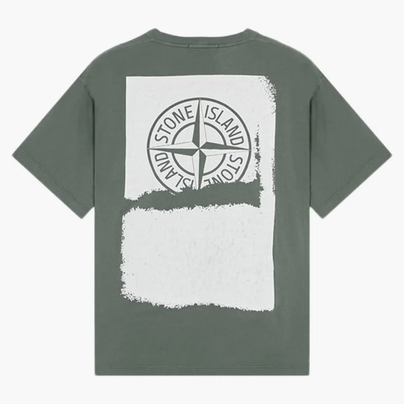 Maglietta "Screthed One" a manica corta Stone Island Green