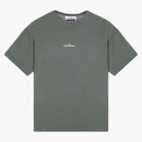 Stone Island z krótkim rękawem „porysowana farba jedna” piżm