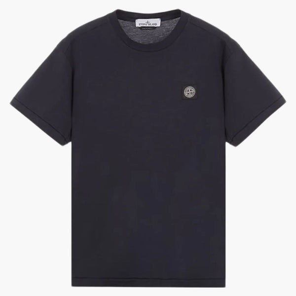 Tričko s krátkým rukávem Stone Islandu Navy Blue