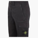 Stone Island Skinny Fit Cargo Pants Black