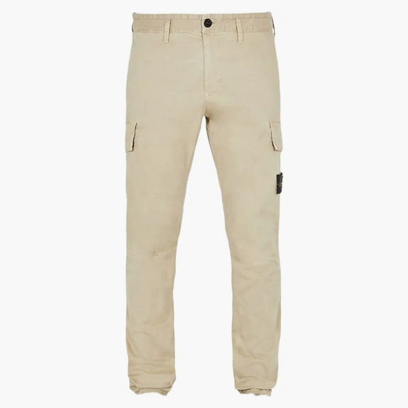 Stone Island Skinny Fit Cargo kalhoty písek
