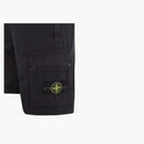 Stone Island Slim Fit Cargo Bermuda Shorts Navy Blue