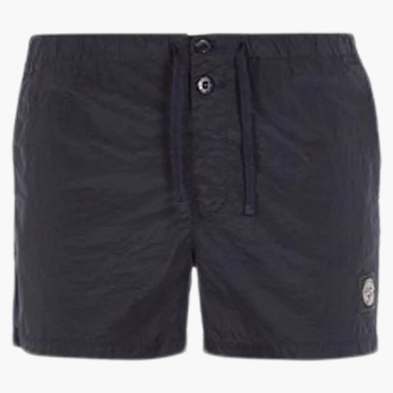 Stone Island Slim Fit Metal Nylon Swim Trunks tmavě modrá