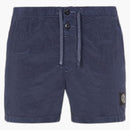 Stone Island Slim Fit Metal Nylon Swim Trunks Blue