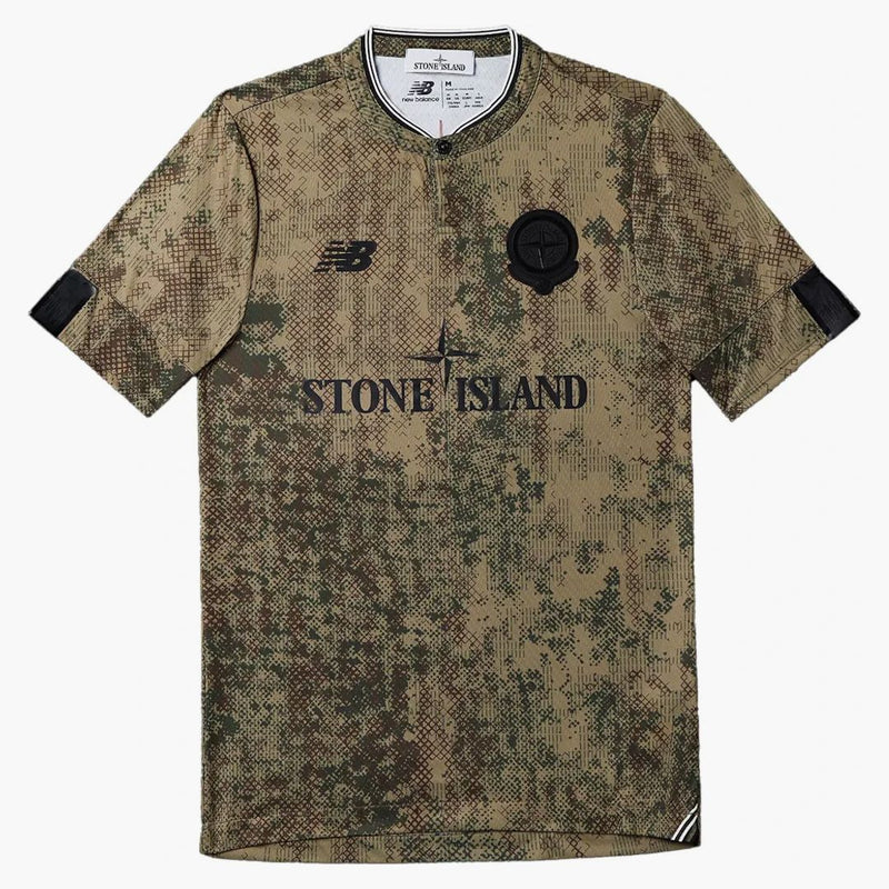 Stone Island x New Balance M01NA v pohybu archivní fotbalová souprava