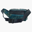 Stone Island X Porter Hand Corrosion On Nylon Twill Cross Body Bag Blue