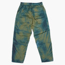 Stone Island X Porter Hand Corrosion On Nylon Twill Loose Fit Cargo Trousers Blue