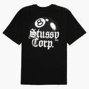 Stussy 8 Ball Corp. Tee Black