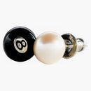 Stussy 8 Ball Earring Sterling Silver