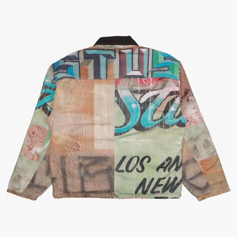 Stussy Alfonso Canvas Shop Jacket Multicolor