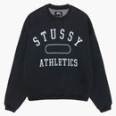 Stussy Athletics Crew Washed Black